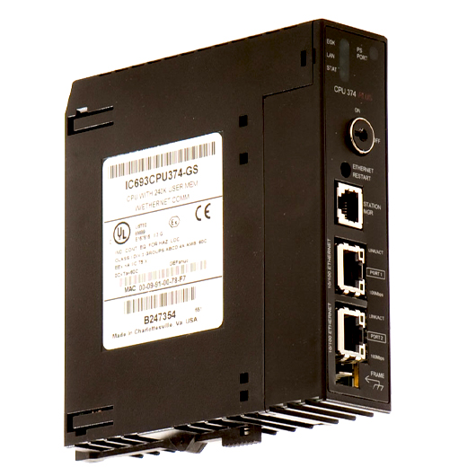 IC693CPU374 New GE Fanuc Single Slot CPU Module with Embedded Ethernet Interface